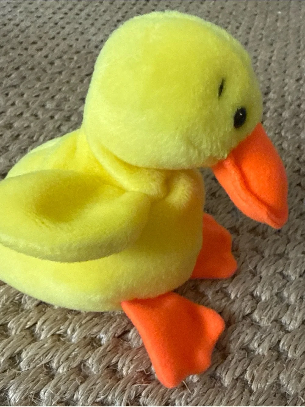Ty Beanie Baby Quackers w tags